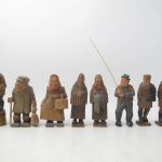630 7102 WOODEN SCULPTU..